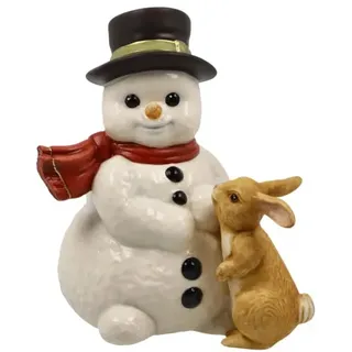 Goebel Figur Schneemann Eine Winterfreundschaft - Winterwald Weihnachten