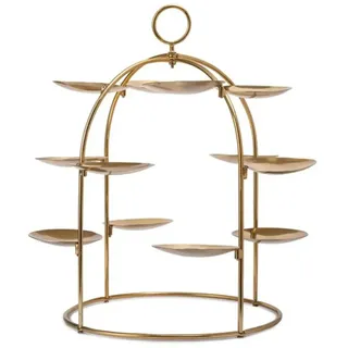 Artesa Tablett 37.4 Cm - Brass / Gold - One Size