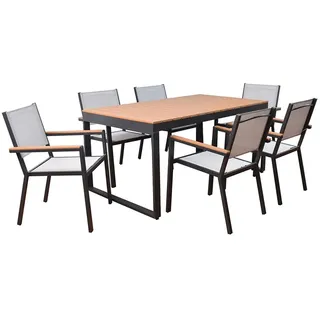 Home Deluxe Garten-Sitzgruppe SIERA SEDIA