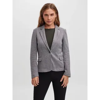 Vero Moda Damen Blazer 10154123 Dark Grey Melange 38