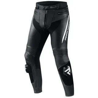Rebelhorn Fighter Lederhosen - Black / White - 56