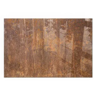 Tulup Kaminbodenplatte Glas 120 x 80 x 0,4 cm Braun