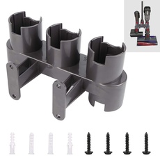 ABClife Zubehör Wandhalterung Halter, Zubehörhalter Organizer Dockingstation für Dyson V11 V10 V8 V7 Staubsauger (Grau, mit Teilepaket)