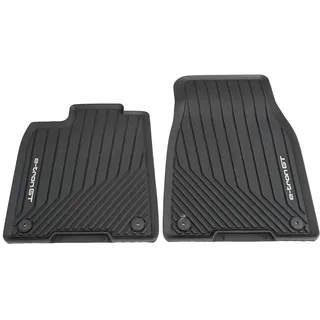 Audi 4J3061501041 Allwettermatten 2X Gummimatten vorn Gummi Fußmatten, mit e-tron GT Schriftzug