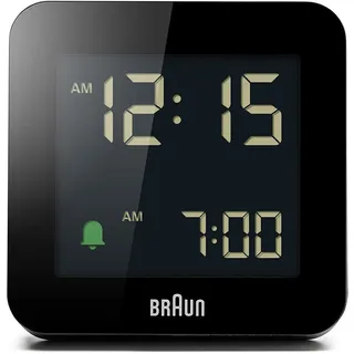 Braun BC09B Klassik digitaler Wecker - Schwarz