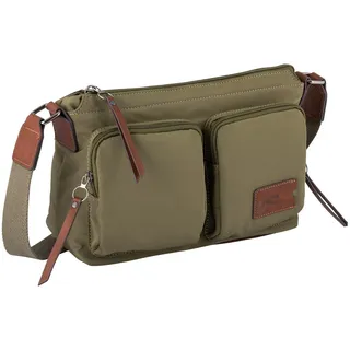 CAMEL ACTIVE Sky Damen Umhängetasche Crossbody Bag Mittelgroß Grün