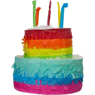 Folat - Pinata Kuchen Regenbogen Geburtstag - 25x23cm