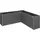 Belvedere MAXI 201 x 201 x 77 cm Dunkelgrau-metallic