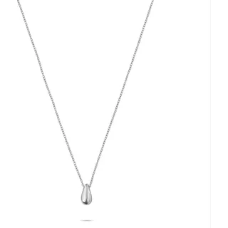 Liebeskind Berlin Kette mit Anhänger The Mini Drop Tropfen Silber Edelstahl
