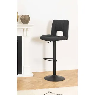 Actona Barhocker Sylvia 41,5 x 115 x 52 cm Dunkelgrau