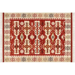 Beliani Kelim-Teppich, Wolle Kelim