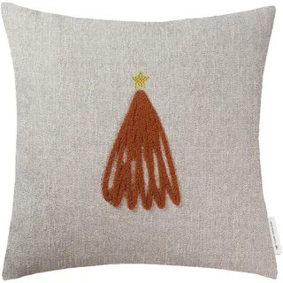 Tom Tailor Xmas Tree 38 x 38 cm Beige