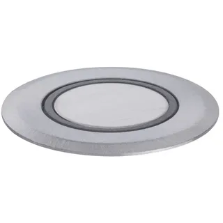 Paulmann Außenleuchte Edelstahl rund 10,1 cm 1 Stk. Warmweiß IP67