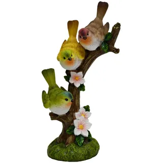 Dekovogel , Multicolor , Kunststoff , Vogel , Vogel , 14.5x27.5x10 cm , Kunsthandwerk, zum Stellen, handgemacht, handgemalt , Dekoration, Dekofiguren & Skulpturen, Dekotiere