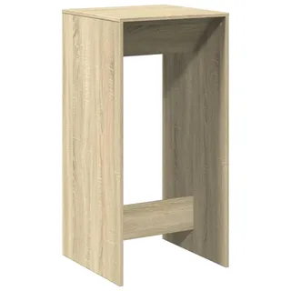 vidaXL Bartisch Sonoma-Eiche 51x50x103,5 cm Holzwerkstoff - Braun