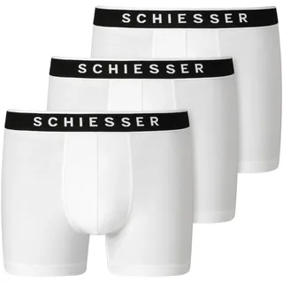 SCHIESSER Boxershorts 3 Einheiten Weiß XL
