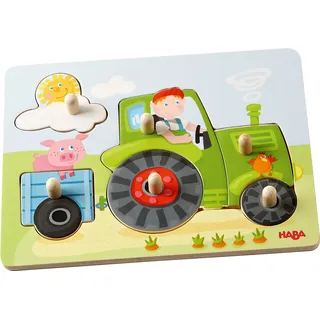HABA Greifpuzzle Bauernhof-Tierkinder