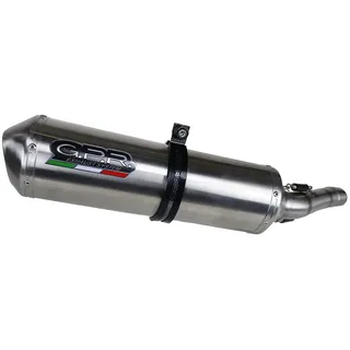 Gpr Exhaust Systems Satinox Yamaha Tdm 850 91-01 Homologierter Slip On Schalldämpfer - Satin Silver / Satin Silver - Homologated