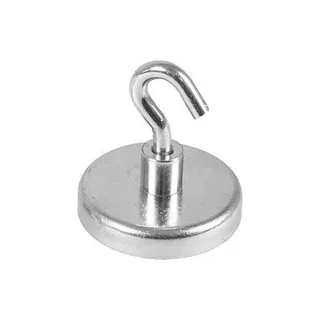 EICHNER Magnethaken silber, Metall Ø 4,7 x 1,9 cm, 5 St.