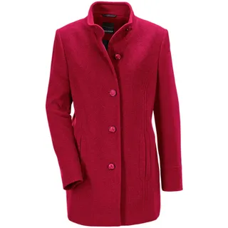GOLDNER Wolljacke »Kurzgröße Wolljacke mit feinen Details«, rot
