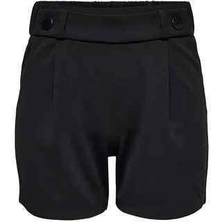 Jdy Damen, JDYGEGGO JRS NOOS", Shorts, Black/Detail:Black button), S