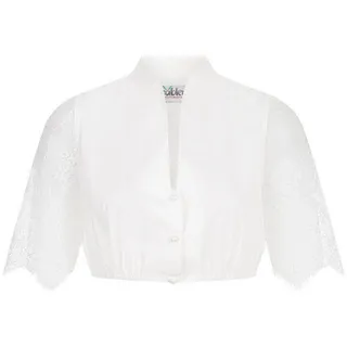 Nübler Dirndlbluse »Dirndlbluse kurzarm Emma«, beige