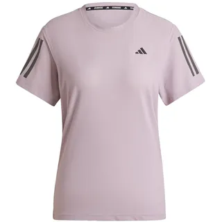 Adidas Damen Own The Run Tee T-Shirt, Preloved Fig, M