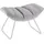 Lounge Hocker Lounge Hocker schwarz/weiß