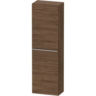 Duravit D-Neo Halbhochschrank 40 x 138 x 24 cm Nussbaum Dunkel Matt