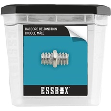 Raccord de jonction hexagonale ESSBOX SCELL-IT mâle/mâle - Ø7x150x150 mm - Boite de 50 - EX-93351107