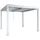 Pergola 3 x 3 m Weiß
