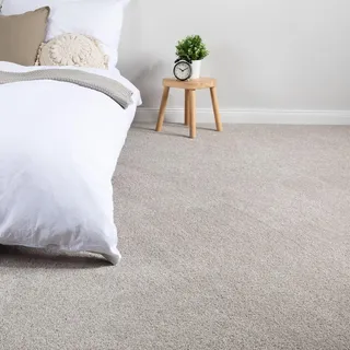 Steffensmeier Teppichboden Capri Meterware | Auslegware für Kinderzimmer Wohnzimmer Schlafzimmer | Hellgrau, Größe: 200x300 cm