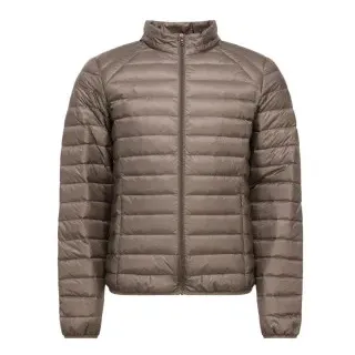JOTT für Herren. P000MDOW02 Matter Daunenmantel in Taupe (S), Lässig, Polyamid