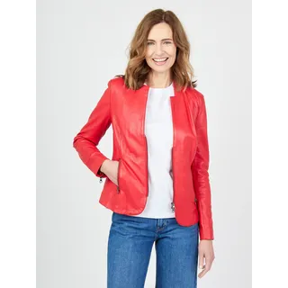 JCC Lederjacke »Lederjacke Lida«, rot,