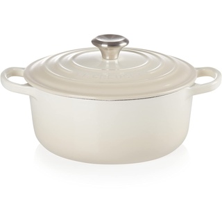 Le Creuset Signature Bräter 20 cm rund meringue