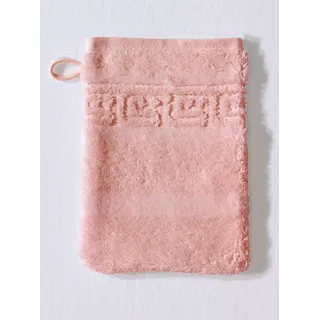 Handtuch CAWÖ Gr. 6, rosa (rosé), B:30cm L:30cm, Walkfrottee, 100% Baumwolle, Handtücher, Handtuch