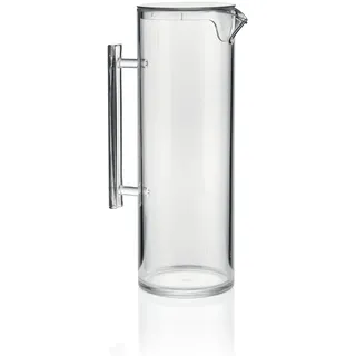Guzzini - Icons, 110 Karaffe mit Deckel - Transparent, Ø 10x15,7xh29,7 cm | 1700 cc - 19770000