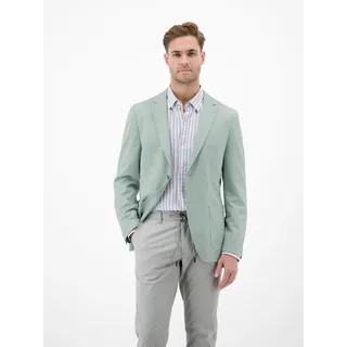 Jerseysakko LERROS "Leichter Jersey-Blazer mit bedrucktem Futter", Herren, Gr. 50, tinted grau, 82% Polyester, 11% Viskose, 7% Elasthan, Sakkos Jerseysakko, Jersey mit Stretchanteil, bedrucktes Innenfutter, 2-Knopf-Design