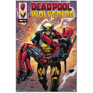 Marvel Comics Poster Deadpool & Wolverine 1