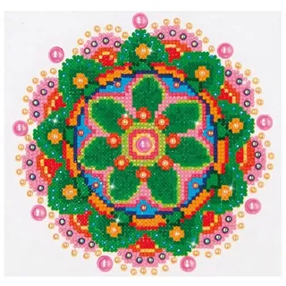 Diamond Dotz Diamond Painting Blumen Mandala Bastelset