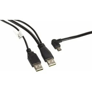 Wacom USB CABLE L-SHAPED 3M DTU1141 - Schwarz