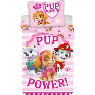Bettwäsche Paw Patrol 122 140x200, 70x90 cm - Rosa