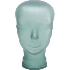Kare Design Kopfhörerständer, Halter für Kopfhörer aus recyceltem Glas, Ständer für Kopfhörer und Gamer-Headsets, Grün, 29x21x21cm