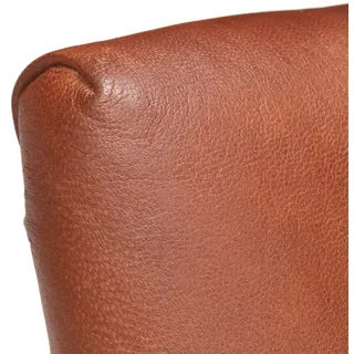 vidaXL Esszimmerstuhl Leder Braun 4 Stk