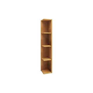 VCM Honsa Eckregal 15 x 17 x 97 cm Braun