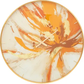 Mauro Ferretti Wanduhr Toply Multicolor Ø 80cm - Orange
