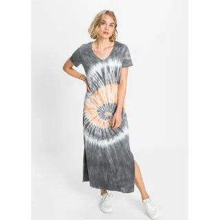 bonprix Shirtkleid Grau 44/46 (L)