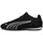 Wildleder Damen Schwarz/Weiß 48