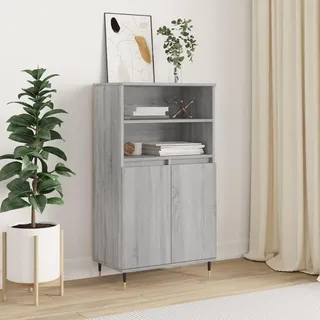 vidaXL Highboard 60 x 110 x 36 cm Grau