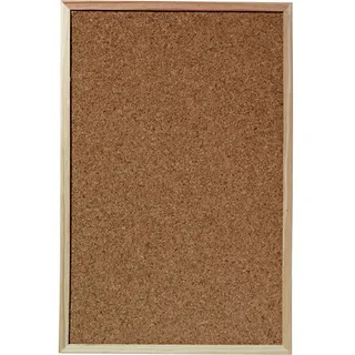 Herlitz 1600030 Korkpinnwand Holz Kork 400mm x 600mm